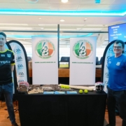 IMG_9522 Well done to Matt Kelly of @RappareesGalway and Aidan Lynskey of @breaffyrounders for promoting our sport at the @officialgaa Youth Forum in Croke Park today.