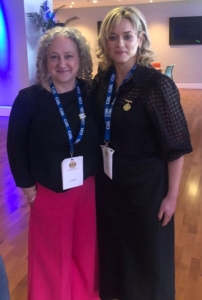 Uachtarán GAA Rounders, Paula Doherty, and National Secretary, Shirley Lennon, at GAA Congress, Croke Park (28 February 2026)