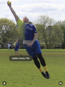 Eddie Healy with a phenomenal catch - Limekiln instagram